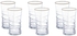 Get Lava Cup Set, 6 Pieces - Clear with best offers | Raneen.com