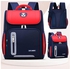sm baby Children Waterproof School Backpack - Red