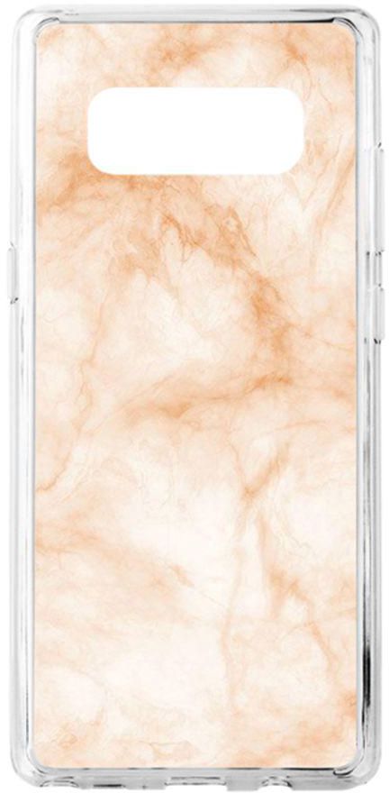 Plastic Printed Case Cover For Samsung Galaxy Note8 Beige Marble