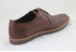 Shoebox Leather Casual Shoes-Brown