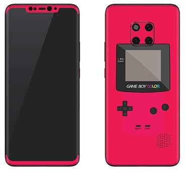 Vinyl Skin Decal For Huawei Mate 20 Pro Gameboy Color Pink