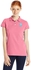 U.S. Polo Assn. Pink Cotton Shirt Neck Polo For Women