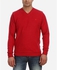 Andora Solid Sweatshirt - Red