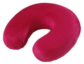 Red U-shaped Pillow Nap Travel Neck Pillow
