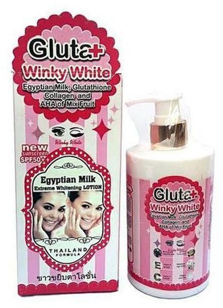 Egyptian Gluta Winky White Egyptian Milk Lightening Lotion_(300ml)