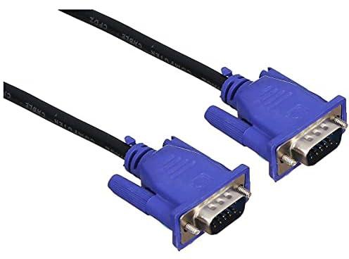 VGA Cable, 10 m - Black and Blue