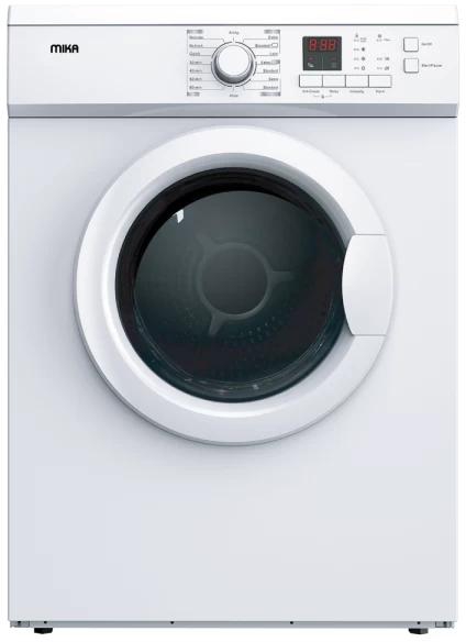 Mika Dryer, Air Vented, 7Kg, Silver MDRA1107S