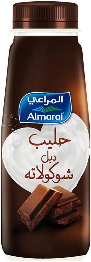 Almarai double chocolate milk 225ml