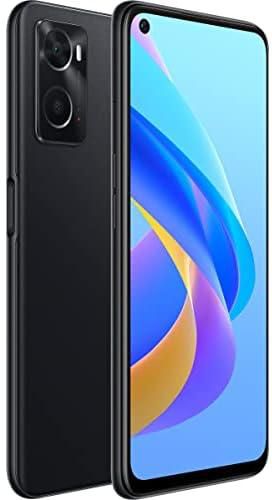 OPPO A76 Smartphone Dual SIM 128GB 6GB RAM 6.56inches 33W Flash Charge 13+2MP Camera 4G LTE Android Mobile Phone Unlocked UAE Version Glowing Black, CPH2375, A76 Black