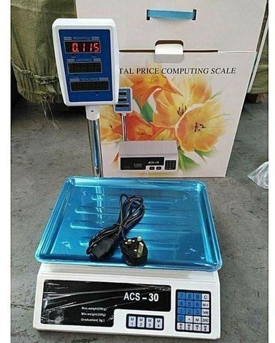 ACS 30kg Electronic Price Computing Weighing Scale