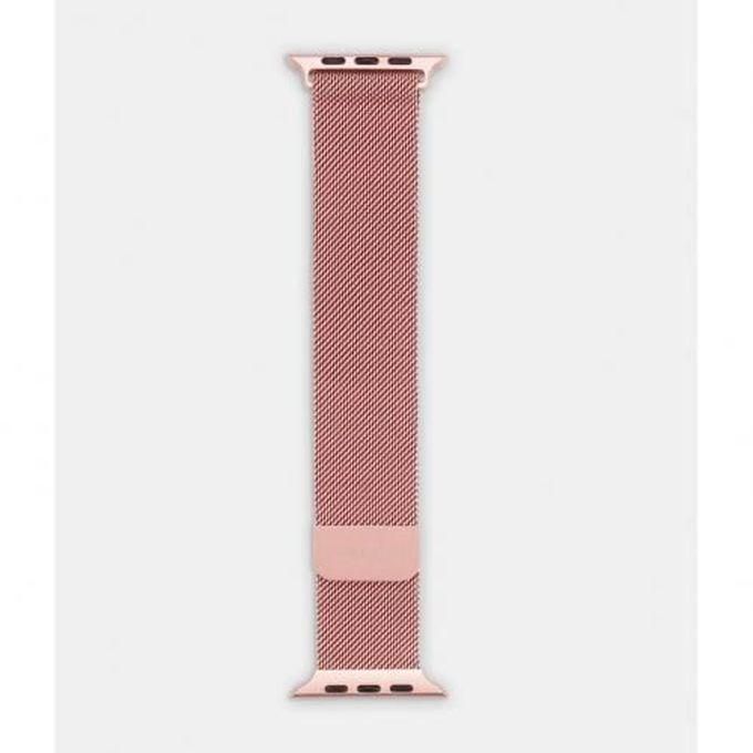 Milanese Loop Watch Band For 41 Mm Series 7/8 Apple Watch - Rose Gold
