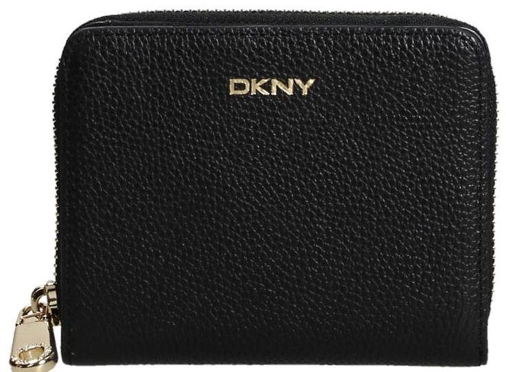 Women Wallet by Dkny- leather- BLACK , R1627102