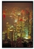 Decorative Wall Poster Beige/Yellow/Red 45x31cm