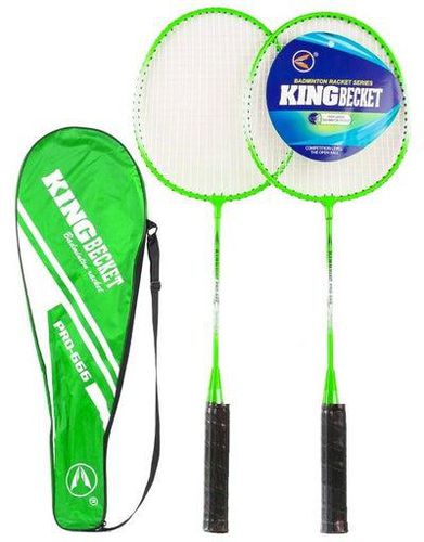 King Becket Badminton Racket Set Green