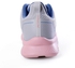Activ Lace Up Chunky Sneakers With Pink Sole - Grey