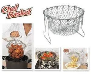 Kitchen stainless steel Chef basket