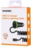 Sunsky HAWEEL 5V 2.1A 8 Pin USB Car Charger With Spring Cable For IPhone 7, IPhone 6, IPhone 5, IPad, Length: 25cm-120cm