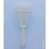 Curly Hair Brush -Red & Back + Detangling Brush- Silicone- Off White