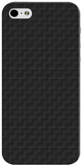Stylizedd Premium Slim Snap Case Cover Gloss Finish for Apple iPhone SE / 5 / 5S - Carbon Fibre