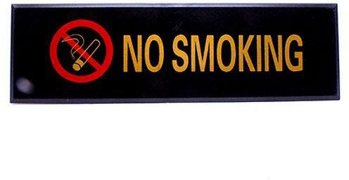 Adhesive Banner - NO SMOKING - 24*7cm