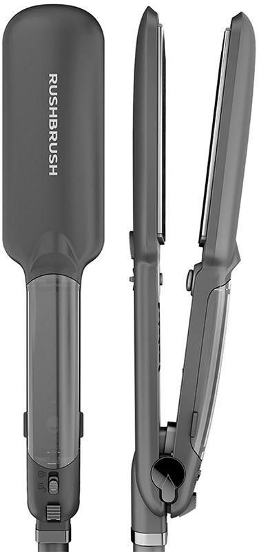 Rush Brush Hair Straightener - Grey - X6