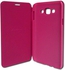 Karzea Foldable Flip Stand Leather Case For Samsung E7 (Pink)