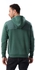 Ted Marchel Buttoned Hooded Neck Winter Sweatshirt - Green