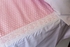 Small Pink Dotted Bed Sheet Set - 3Pcs