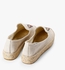 Beige Boxer Embroidered Smoking Slippers