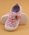 Cute Walk by Babyhug Slip On Casual Shoes with Velcro Closure Polka Dots Print - Pink