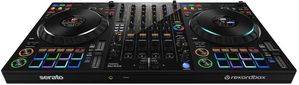 Pioneer DJ DDJ-FLX10 4-Channel Dj Performance Controller For Multiple DJ Applications Black