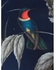 Birds and Floral Print Crew Neck Sweatshirt - 2xl