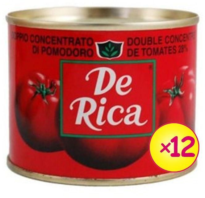 Derica Tinned Tomato Paste - Pack of 12 (70g) Tins price ...