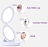 LED Lights Touch Screen Makeup Mirror