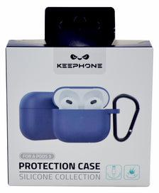 Keephone AirPods 3 Silicone Case Blue