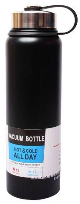 Red Berry RSF 1003 Insulated Double Wall Vacuum Bottle – 1L - Black