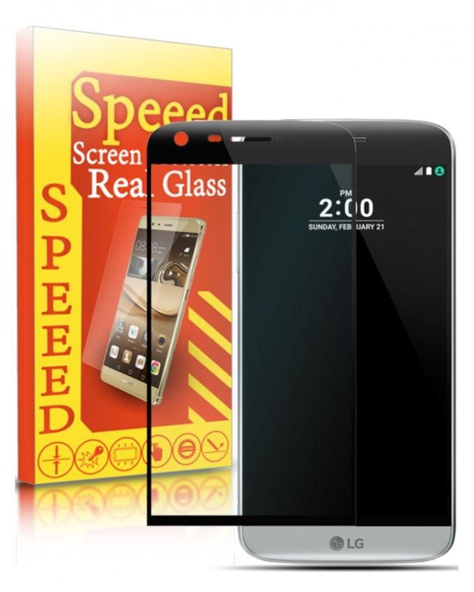 Speeed Curved Tempered Glass Screen Protector For LG G5 - Black