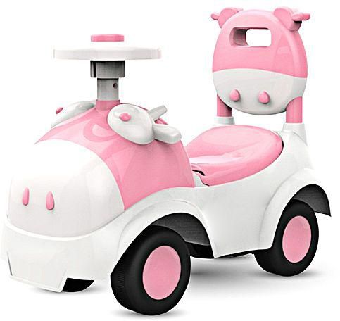 Generic Children Vehicle Design Baby Infant Twisting Riding Car Drift Activity Walker - Pink