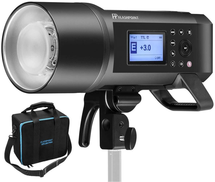 Flashpoint XPLOR 600PRO TTL Battery-Powered Monolight with Built-in R2 2.4GHz Radio Remote System (Bowens Mount)