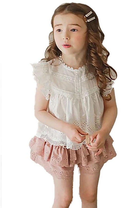 Vanya's Closet - Astrid Embroidered Top - White- Babystore.ae