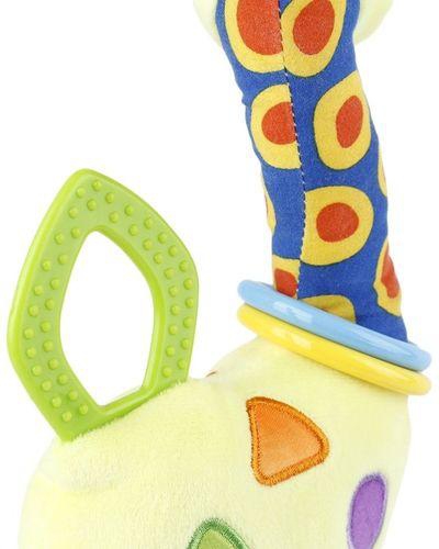 Allwin Infant Baby Development Soft Giraffe Animal Handbells Rattles Handle Toys