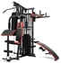 Body Fit Bodyfit 3 Station Gym Equipment With Sit Up Bench,and Punching Bag