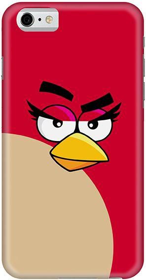 Stylizedd  Apple iPhone 6 Premium Slim Snap case cover Gloss Finish - Girl Red - Angry Birds  I6-S-38