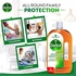 Dettol Antiseptic Disinfectant Liquid, 2 Litres + Dettol Healthy Glass Cleaner 500ml