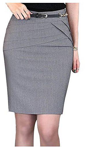 Sunweb High Waist Skirts (Dark Gray)