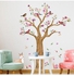Cartoon Tree and Animals Wall Sticker Multicolour