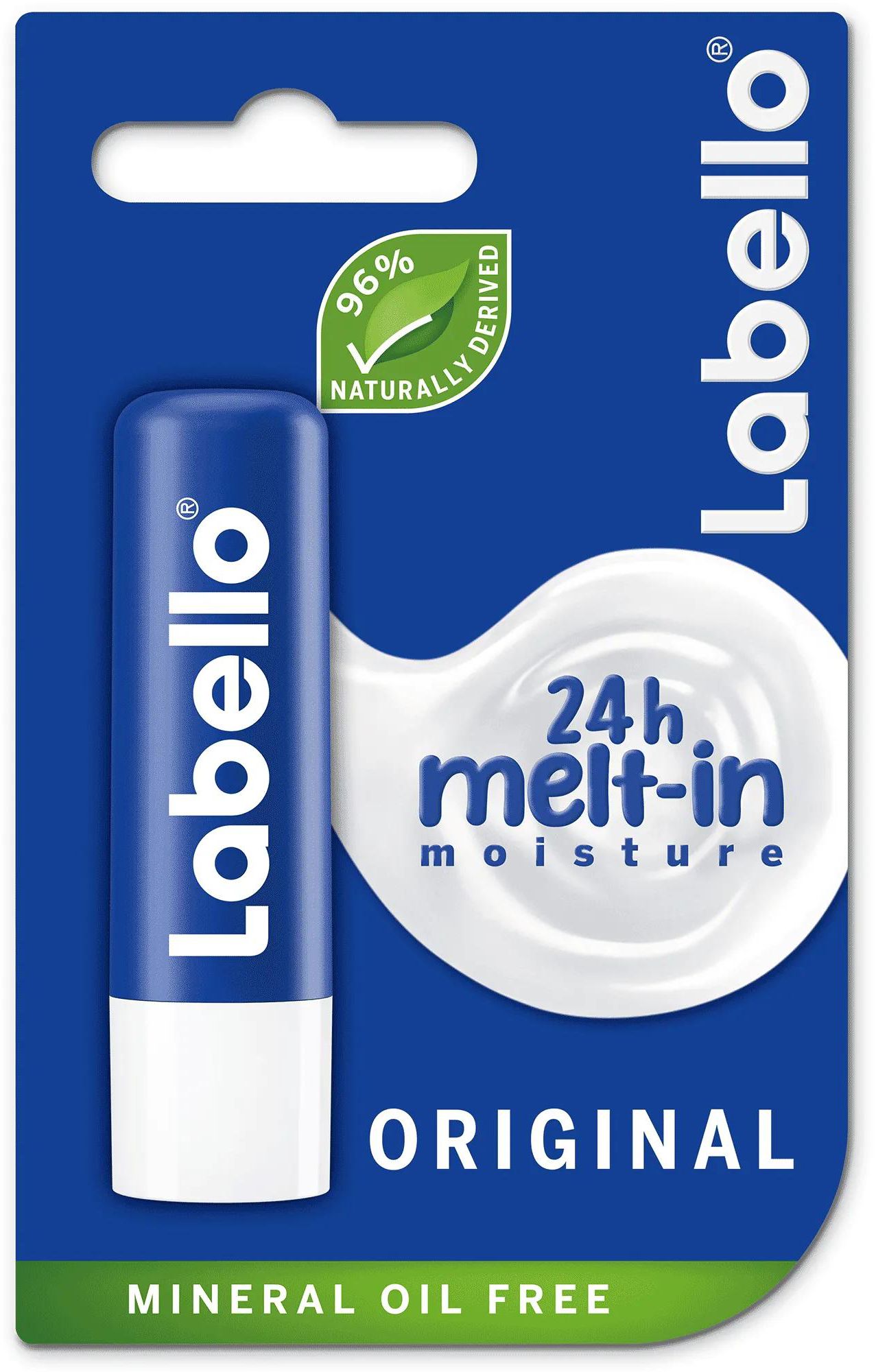Labello | Lip Care Classic, Moisturizing Lip Balm Original with Shea Butter | 4.8gm