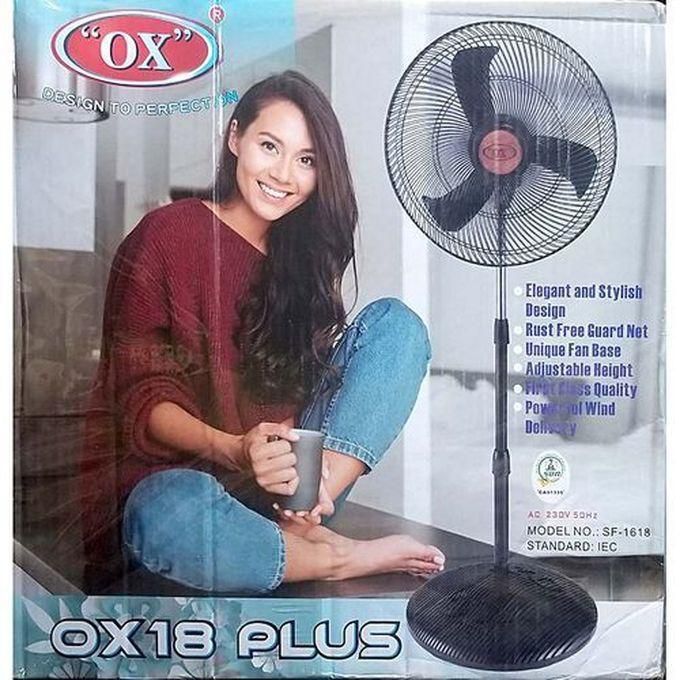 Ox 18" PLUS STANDING FAN - Super Breeze Fan