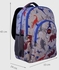 DEA School Backpacks in Brown with Pencil Case RETRO
