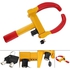 TORIOX Universal Heavy Duty Anti Theft Protective Car Wheel Lock Security Tyre Clamp for All Cars (Red and Yellow)